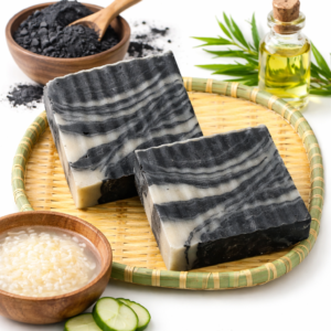 charcoal detox soap- cold processed